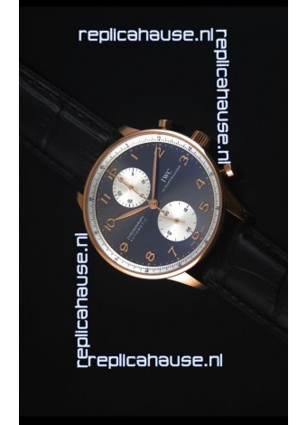 IWC Portuguese Chrono Automatic Jackie Chan 1:1 Mirror Replica Watch