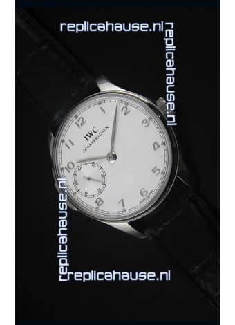 IWC Portuguese Handwind Ref# IW5242 Swiss 1:1 Mirror White Dial Watch
