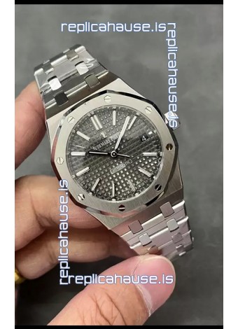 Audemars Piguet Royal Oak 37MM Grey Dial 904L Steel Watch in 3120 Movement - 1:1 Mirror Replica