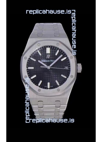 Audemars Piguet Royal Oak 41MM Blue Dial 904L Steel - 1:1 Mirror Replica 