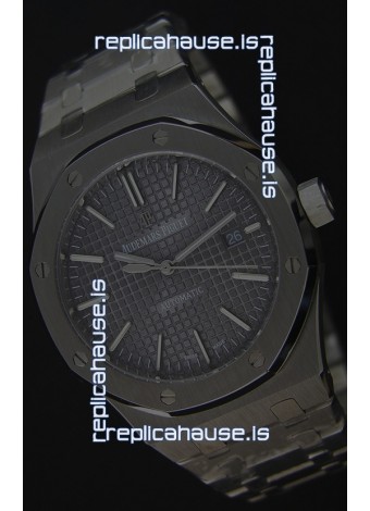 Audemars Piguet Royal Oak 41MM Grey Dial Steel Strap - 1:1 Mirror Ultimate Edition