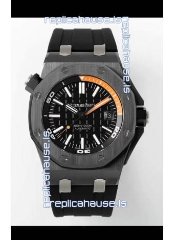 Audemars Piguet Royal Oak Offshore Ceramic 1:1 Ultimate Swiss Replica Watch Black Dial Cal.3102 Movement