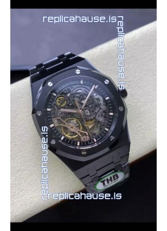 Audemars Piguet Royal Oak Double Balance Wheel Openworked Edition Ceramic 1:1 Superclone Replica Watch