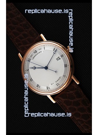 Breguet Classique 5177BR/15/9V6 Rose Gold Watch with Roman Hour Markers