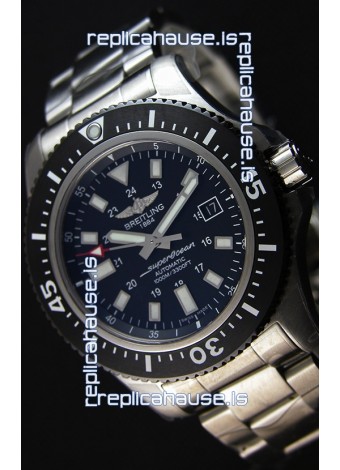 Breitling SuperOcean 44 Special Steel Swiss Replica Watch with Steel Strap