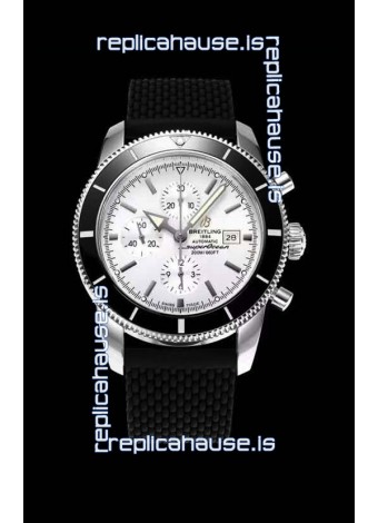 Breitling SuperOcean Heritage II 44MM White Dial Swiss Replica Watch 