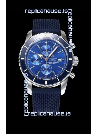 Breitling SuperOcean Heritage II 44MM Blue Dial Swiss Replica Watch 
