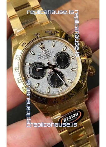 Rolex Cosmograph Daytona M116508-0015 Yellow Gold Original Cal.4130 Movement - 904L Steel Watch