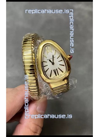 Bvlgari Serpenti Edition Yellow Gold Casing Watch in 1:1 Mirror Quality