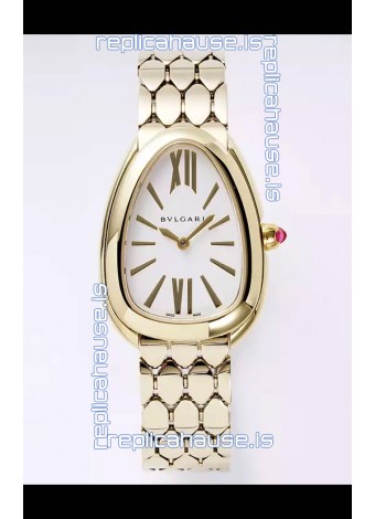 Bvlgari Serpenti Seduttori Edition in Yellow Gold Casing Super Clone Watch
