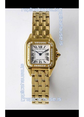 PANTHERE de Cartier Edition 22mm 1:1 Mirror Swiss Watch Yellow Gold Casing