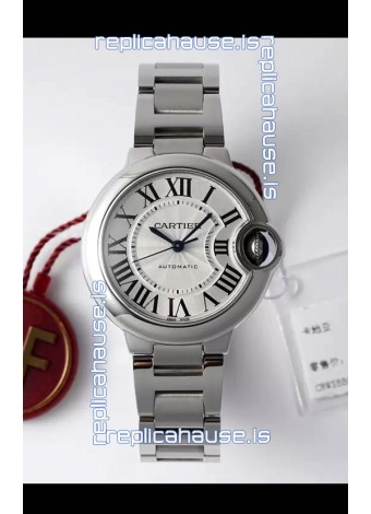 Ballon De Cartier Swiss Automatic 1:1 Mirror Quality 33MM in Steel Casing