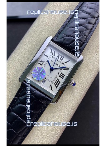 Cartier Tank Solo Swiss Automatic Watch in Steel Casing - 31MM Wide - 1:1 Mirror Replica