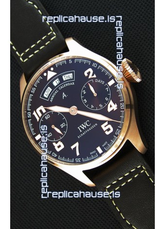 IWC Big Pilot Annual Calender Antoine de Saint Exupéry Brown Dial IW502706 1:1 Mirror Replica