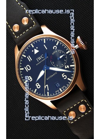 IWC Big Pilot's IW501005 Heritage Swiss Replica Watch - Functional Power Reserve 1:1 Mirror Replica