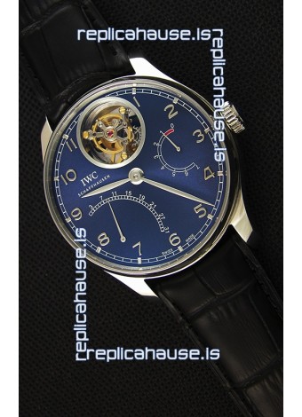 IWC Portugieser Tourbillon Mystere Retrograde Blue Dial UPDATED 2019 Version 