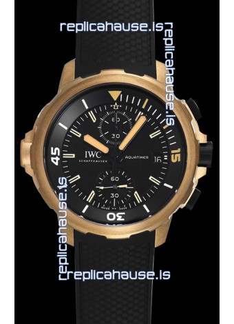 IWC Aquatimer Chronograph "Expedition Charles Darwin" IW379503 1:1 Mirror Replica Watch 