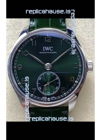 IWC Portugieser Super Clone Automatic 41 IW358310 Green Dial in Steel Case