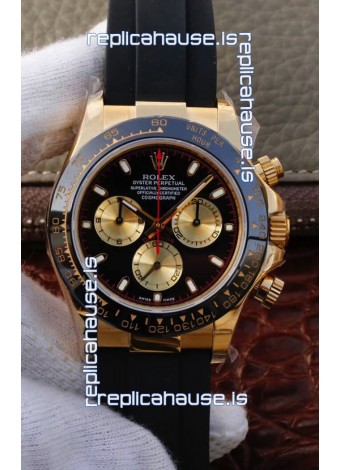 Rolex Cosmograph Daytona 116508 Yellow Gold Original Cal.4130 Movement - 904L Steel Watch