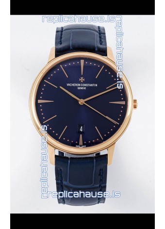 Vacheron Constantin Patrimony Rose Gold 1:1 Mirror Replica Watch 40MM 904L Steel 