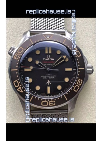 Omega Super Clone Seamaster 300M No Time To Die Edition Titanium Casing Replica Watch