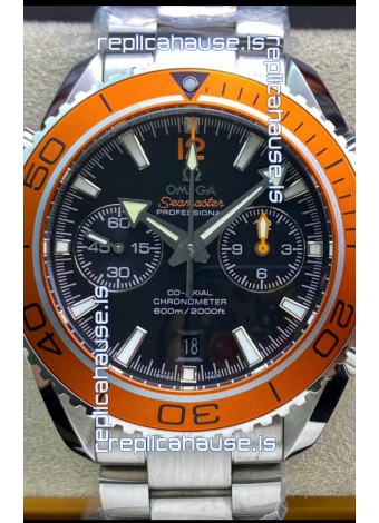 Omega Planet Ocean 600M Chronograph 904L Steel 1:1 Mirror Replica Watch