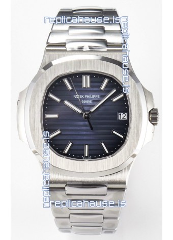 Patek Philippe Super Clone Nautilus 5711G-001 904L Steel Blue Dial 