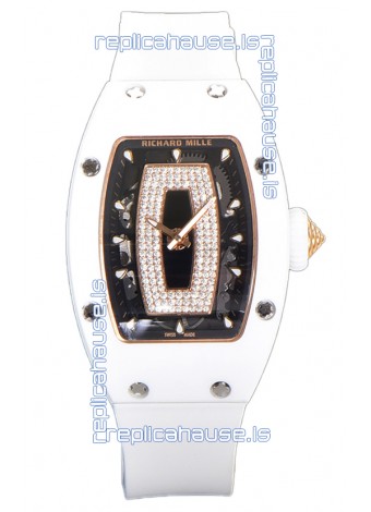 Richard Mille RM007 White Ceramic Automatic Superclone Swiss Replica Watch