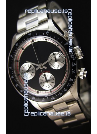Rolex Daytona Paul Newman Blacked out Swiss Replica Watch - 904L Steel Watch 