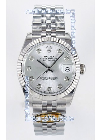 Rolex Super Clone Datejust ETA 2688 Movement 31MM Stainless Steel Case and Dial Watch 