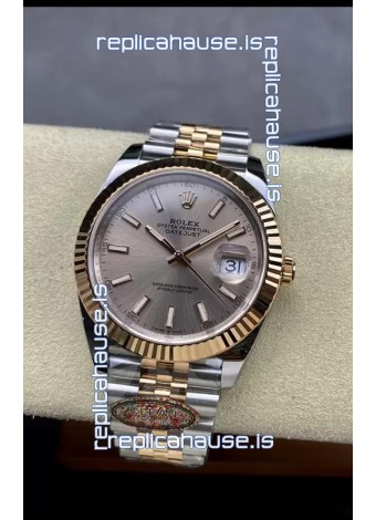 Rolex Datejust 126331 41MM ETA 3235 Swiss 1:1 Mirror Replica Watch in Rose Gold 904L Steel