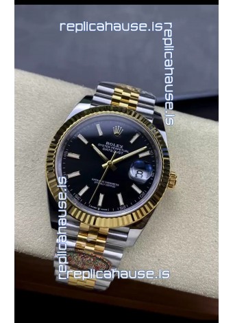 Rolex Datejust 126331 41MM ETA 3235 Swiss 1:1 Mirror Replica Watch in Yellow Gold 904L Steel 