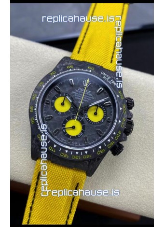 Rolex Daytona DiW Lemon Carbon Edition Watch - Forged Cabon Casing 1:1 Mirror Replica