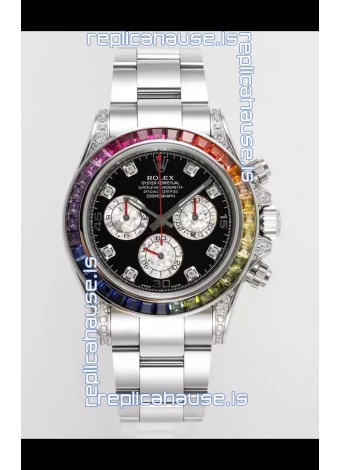 Rolex Cosmograph Daytona 116599RBOW Stainless Steel Original Cal.4130 Movement 