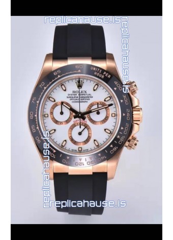 Rolex Cosmograph Daytona M116515 Rose Gold Original Cal.4130 Movement - 904L Steel Watch