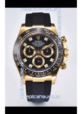 Rolex Cosmograph Daytona M116518LN Yellow Gold Original Cal.4130 Movement - 904L Steel Watch