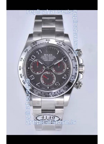 Rolex Cosmograph Daytona M116519 Original Cal.4130 Movement - 904L Steel Watch Grey Dial