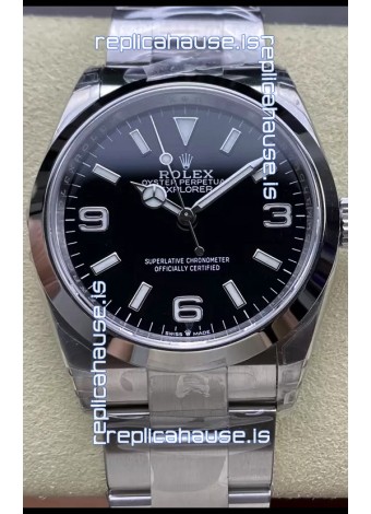 Rolex Explorer I M124270 Black Dial 36MM - 904L Steel in ETA 3230 Movement