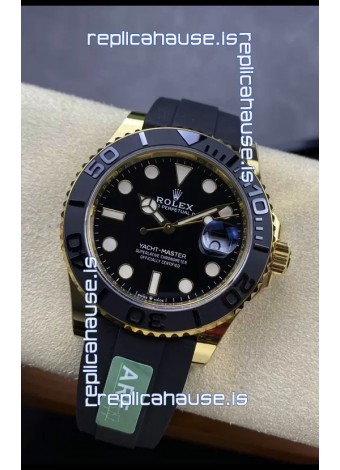 Rolex Yachtmaster m126655 Yellow Gold 42MM Cal.3135 Swiss 1:1 Ultimate 904L Steel Watch
