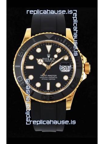 Rolex Yachtmaster 226659 Yellow Gold 42MM Cal.3135 Swiss 1:1 Ultimate 904L Steel Watch