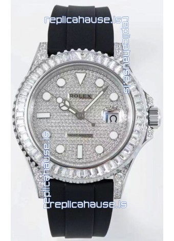 Rolex Yachtmaster 226679TBR White Gold 42MM Cal.3135 Swiss 1:1 Ultimate 904L Steel Watch