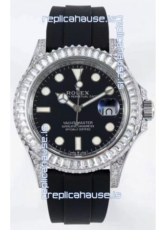 Rolex Yachtmaster 226679TBR White Gold 42MM Cal.3135 Swiss 1:1 Ultimate 904L Steel Watch
