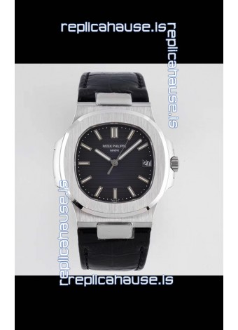 Patek Philippe Nautilus 5711/1A-011 1:1 Mirror Swiss Replica Watch in Blue Dial 904L Steel 