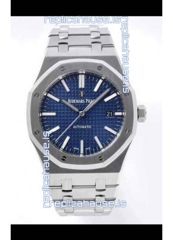 Audemars Piguet Royal Oak 41MM Blue Dial 904L Steel CALIBRE 4302 Movement 1:1 Mirror Replica