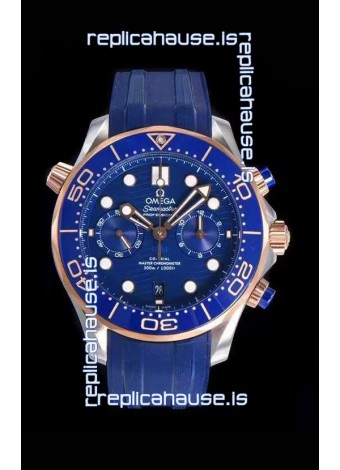 Omega Seamaster Co-Axial Master Chronometer Chronograph Rose Gold 44MM 1:1 Mirror Replica