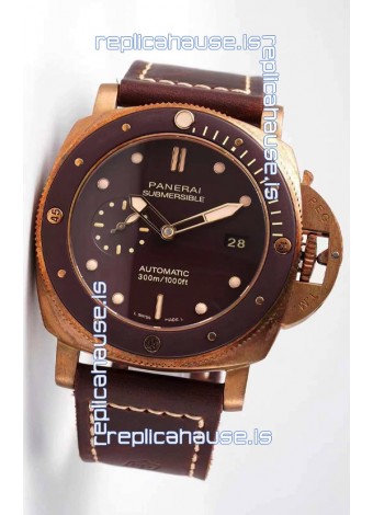 Panerai Submersible PAM968 Bronzo 1:1 Mirror Quality Replica Swiss P9010 Movement