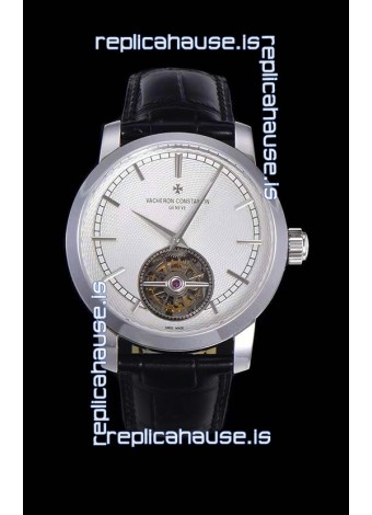 Vacheron Constantin Minute Repeater Tourbillon Swiss Replica Watch in Steel Casing 44MM Steel Casing