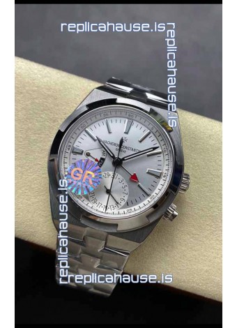 Vacheron Constantin Overseas Dual Time Stainless Steel 1:1 Mirror Swiss Replica Steel Dial