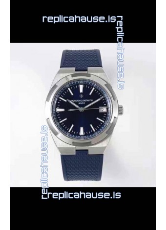 Vacheron Constantin Overseas 1:1 Mirror Swiss Replica Watch in Blue Dial
