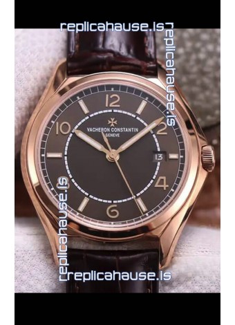 Vacheron Constantin FiftySix Rose Gold Watch in 1:1 Mirror Replica Watch